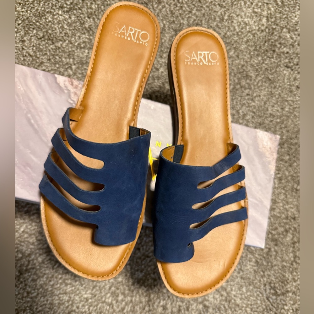 Franco Sarto leather sandals